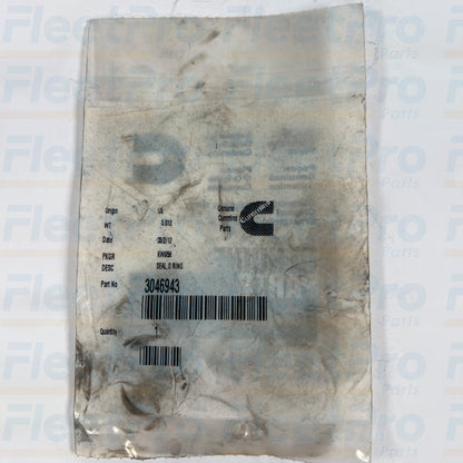 Heavy duty Cummins engine O-ring seal 3046943 for industrial use