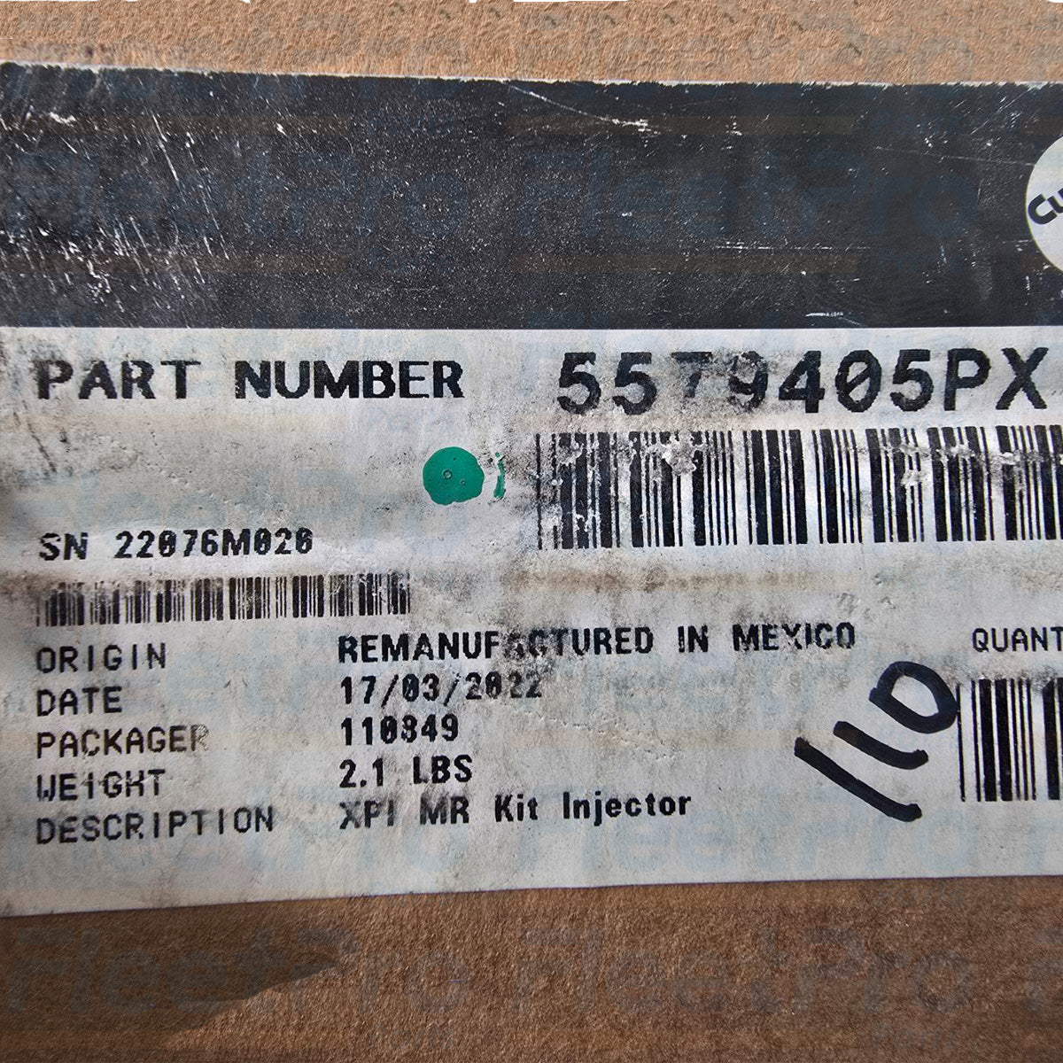 Cummins fuel system injector