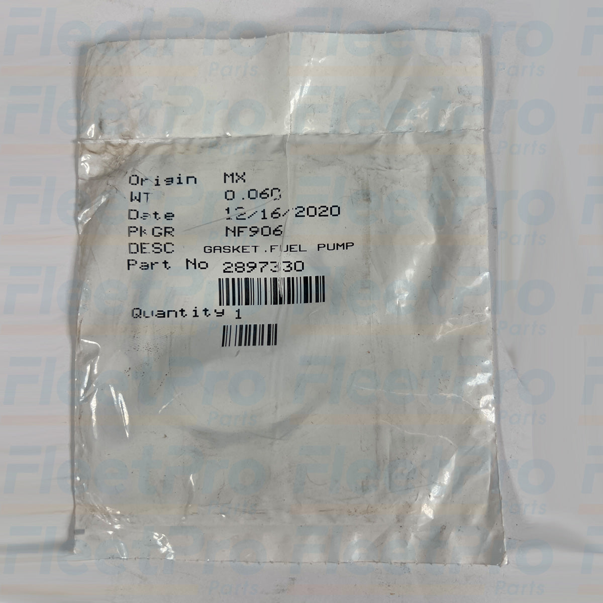 Cummins fuel system gasket