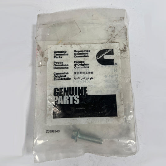 High strength Cummins hex head cap screw 4394445 for diesel engine use