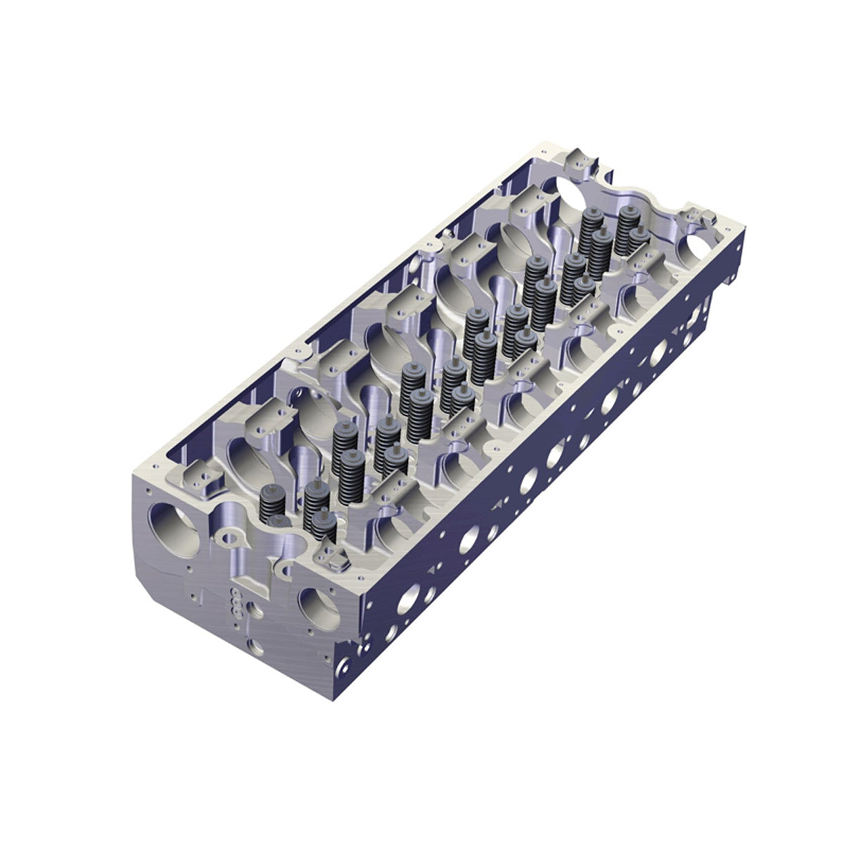 Genuine Cummins ISX cylinder head 5413782RX remanufactured assembly