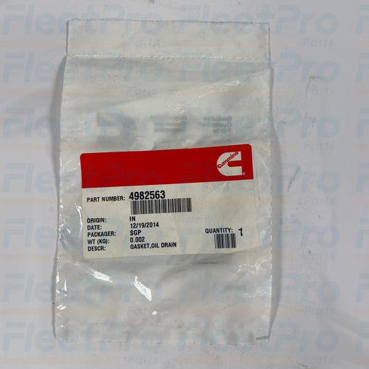 OEM Cummins drain gasket