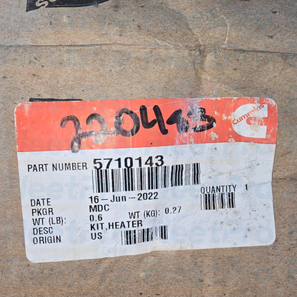 OEM Cummins heater kit replacement