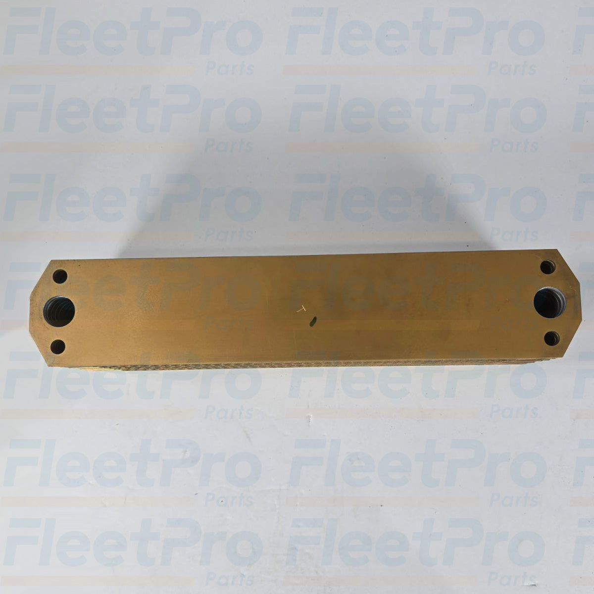 Front view of Cummins engine oil cooler 4965487