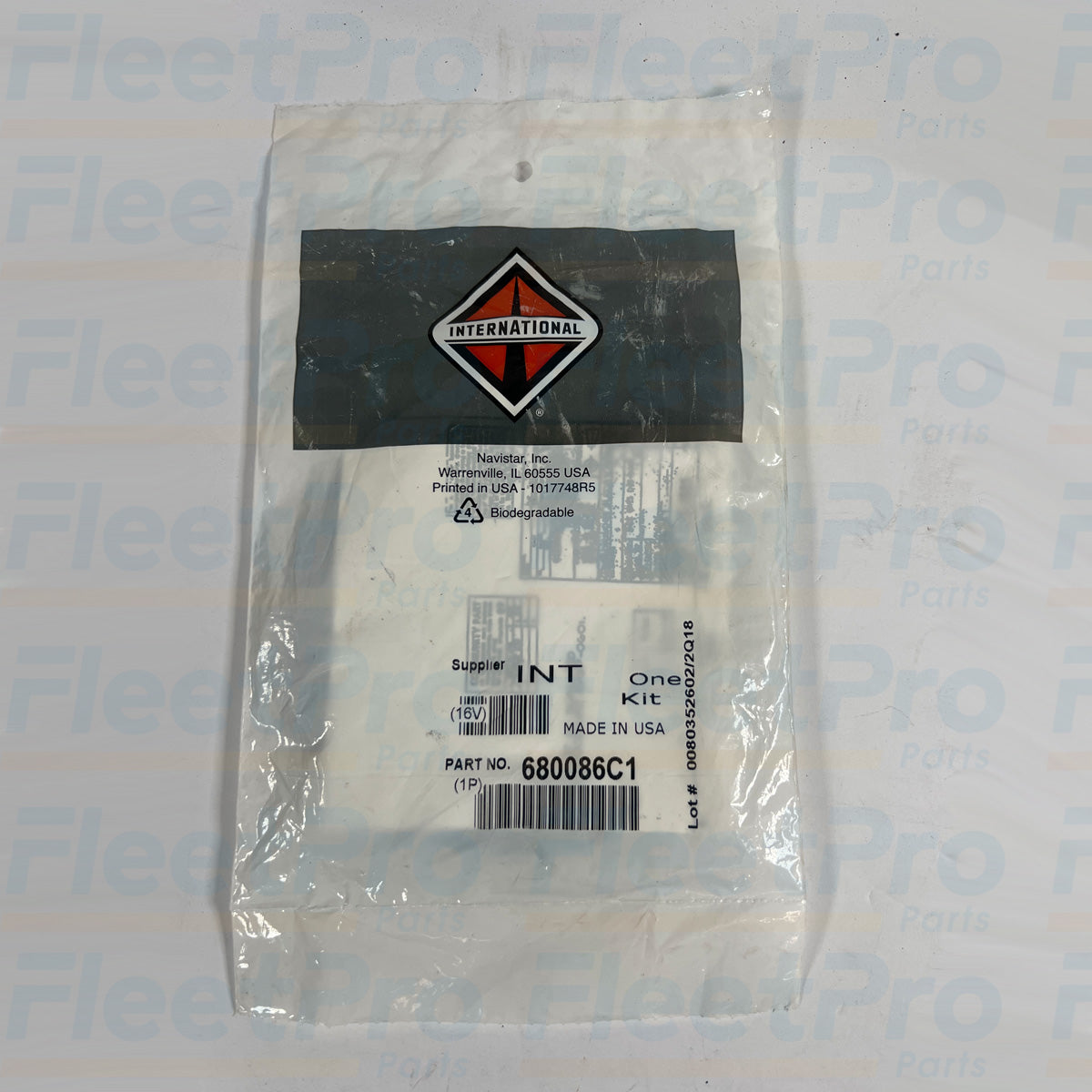 Cylinder liner O-rings set for International engines
