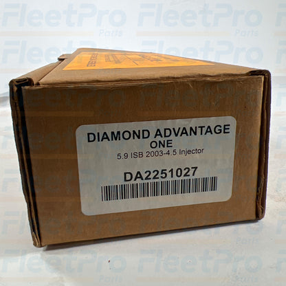 Close-up nozzle detail of DA2251027 fuel injector