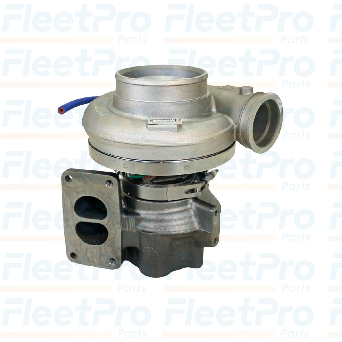 Quality inspection image of remanufactured DD13 RA4710968399 turbocharger
