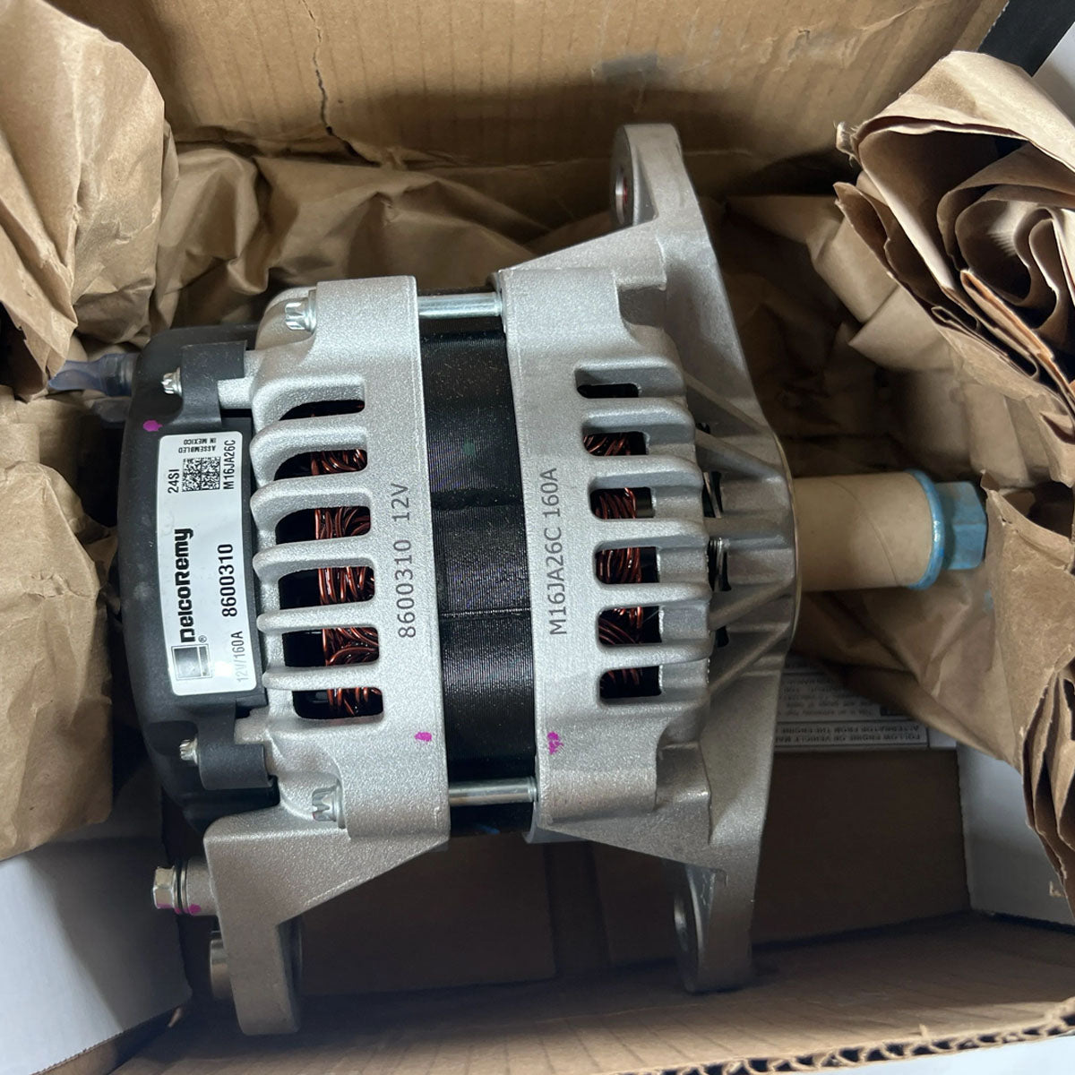 Delco Remy 8600310 24SI 160 amp alternator