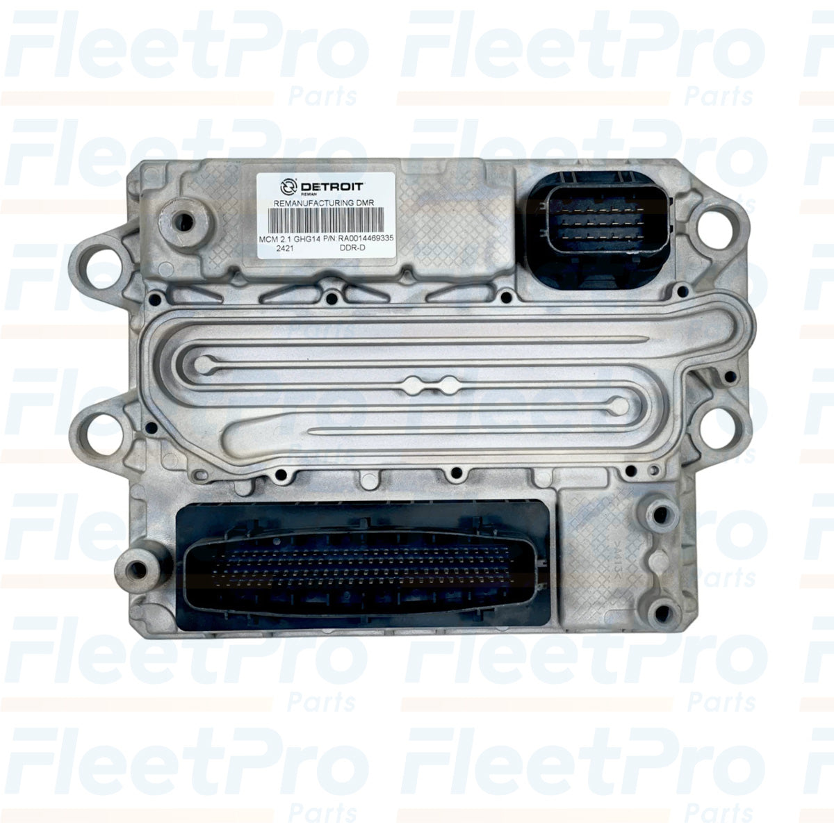 Front view of Detroit Diesel RA0014469335 ECM / MCM 2.1 module