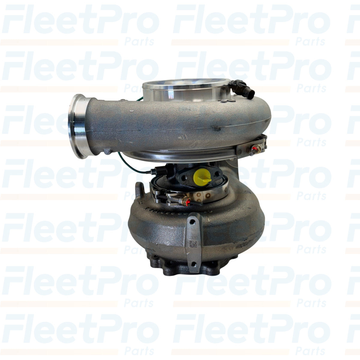 Close-up of VGT mechanism on Detroit Diesel RA4710907280 turbocharger