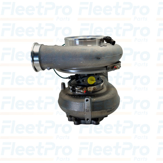 Close-up of VGT mechanism on Detroit Diesel RA4710907280 turbocharger