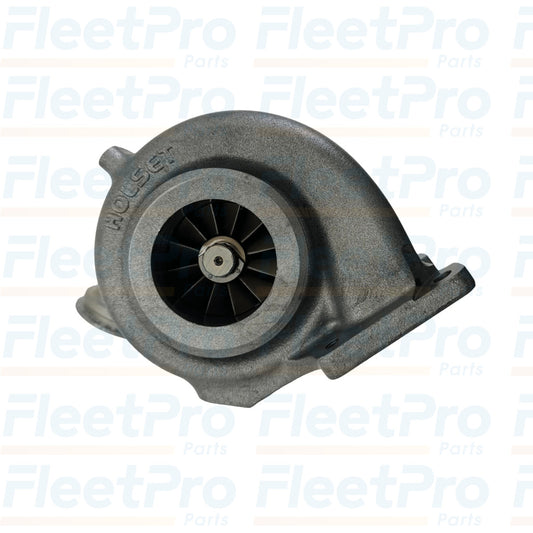 Bottom view of Detroit Diesel DD15/DD16 turbocharger RA4720962499 remanufactured