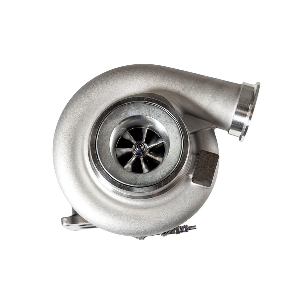 Front view of new Detroit Diesel DD15 GEN5 turbocharger EA4720902780