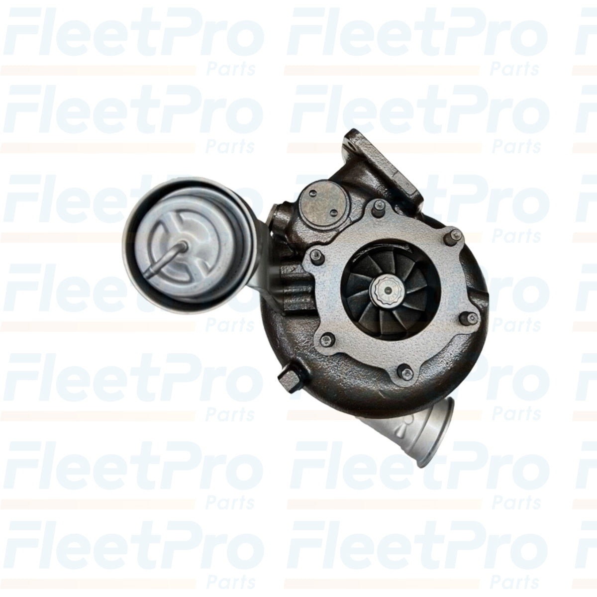 Front view of remanufactured Detroit Diesel DD15 turbocharger RA4720901480
