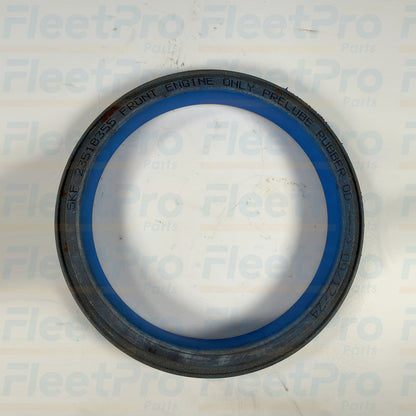 Genuine Detroit Diesel DDE 23518355 heavy-duty front crankshaft oil seal full front view