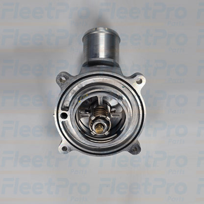 Material and housing detail of Detroit Diesel thermostat A4722003715 for engine cooling