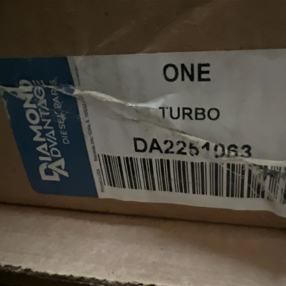 Diamond Advantage DA2251063 reman turbocharger