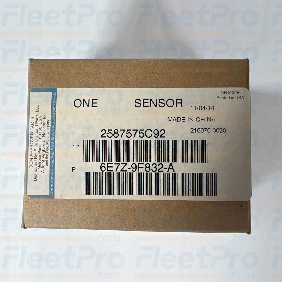Diesel engine accelerator pedal sensor