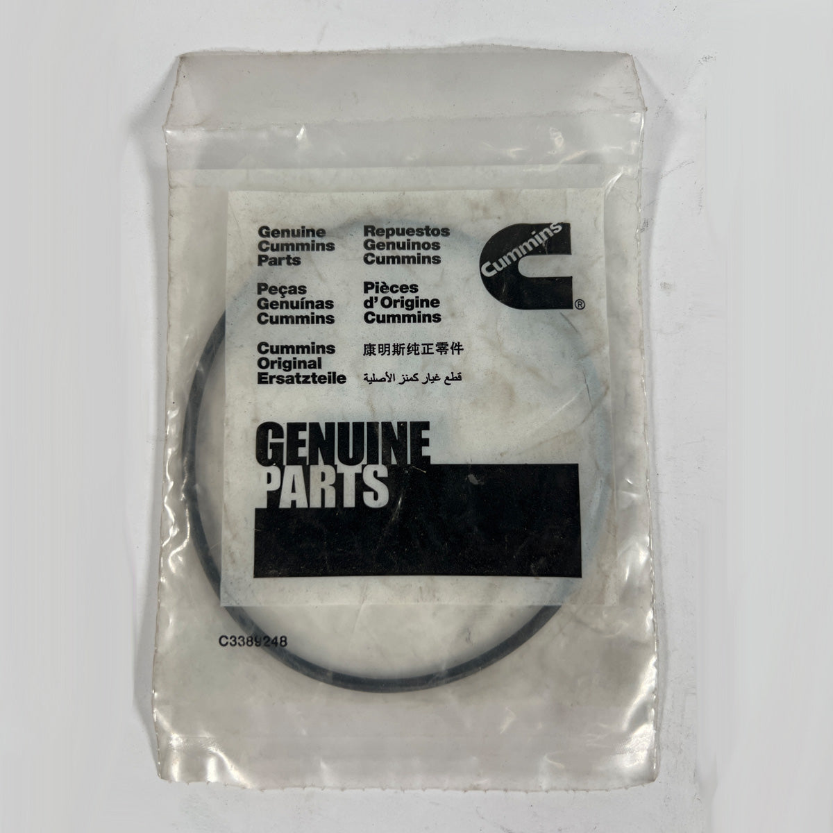 Diesel engine sealing O-ring