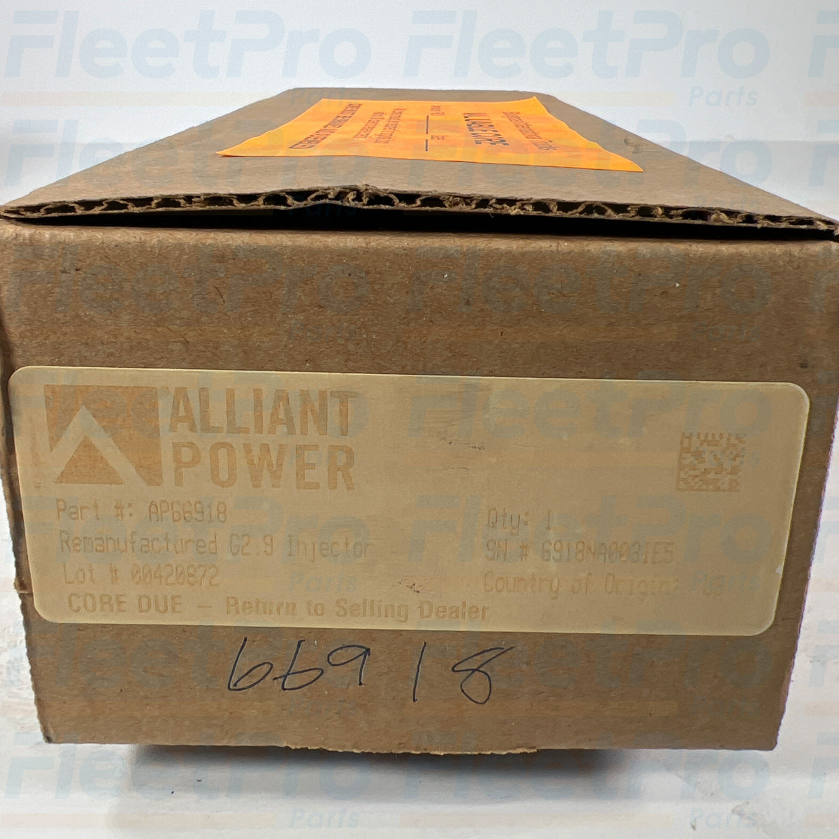 Diesel fuel injector AP66918