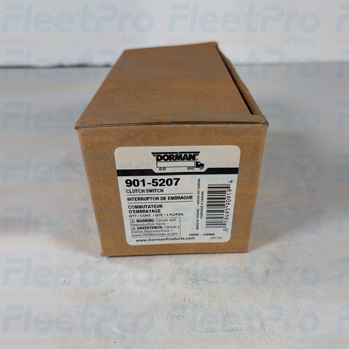 Factory retail box packaging and genuine Dorman HD Solutions product label for 901-5207
