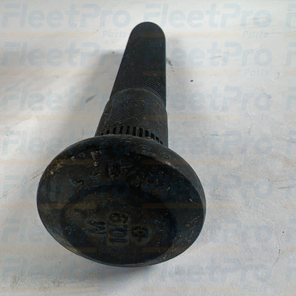 Heavy-duty M22 x 1.5 serrated wheel stud