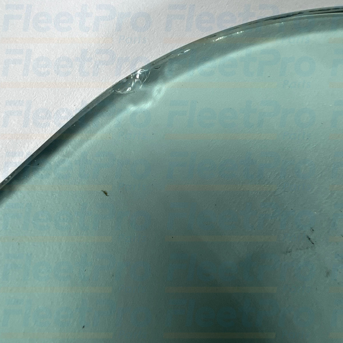 Clear tempered Freightliner lower door window