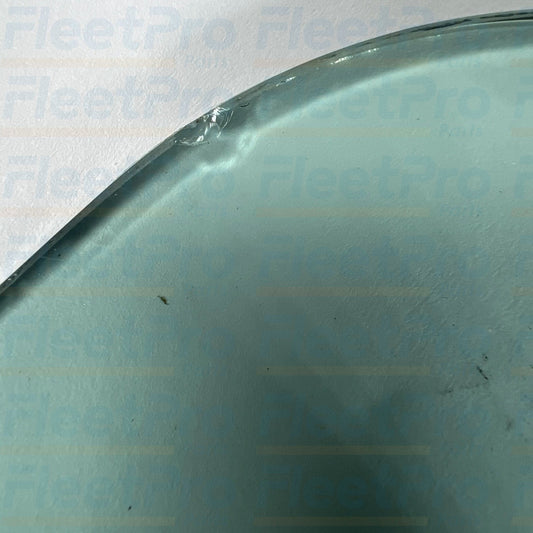 Clear tempered Freightliner lower door window