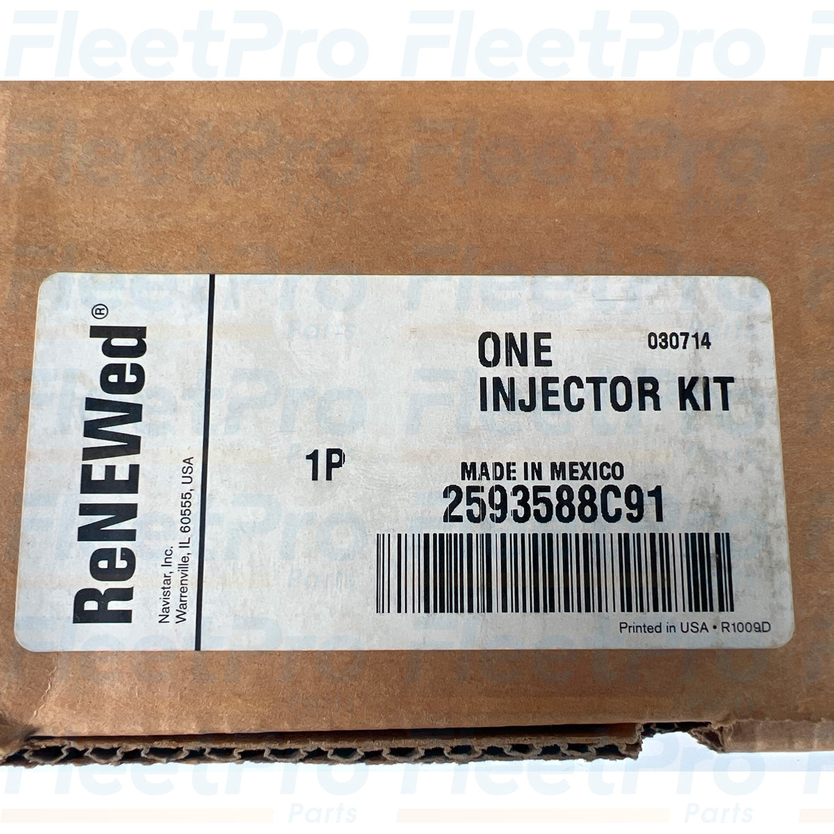 DT466E engine injector replacement