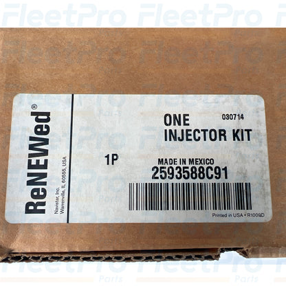 DT466E engine injector replacement