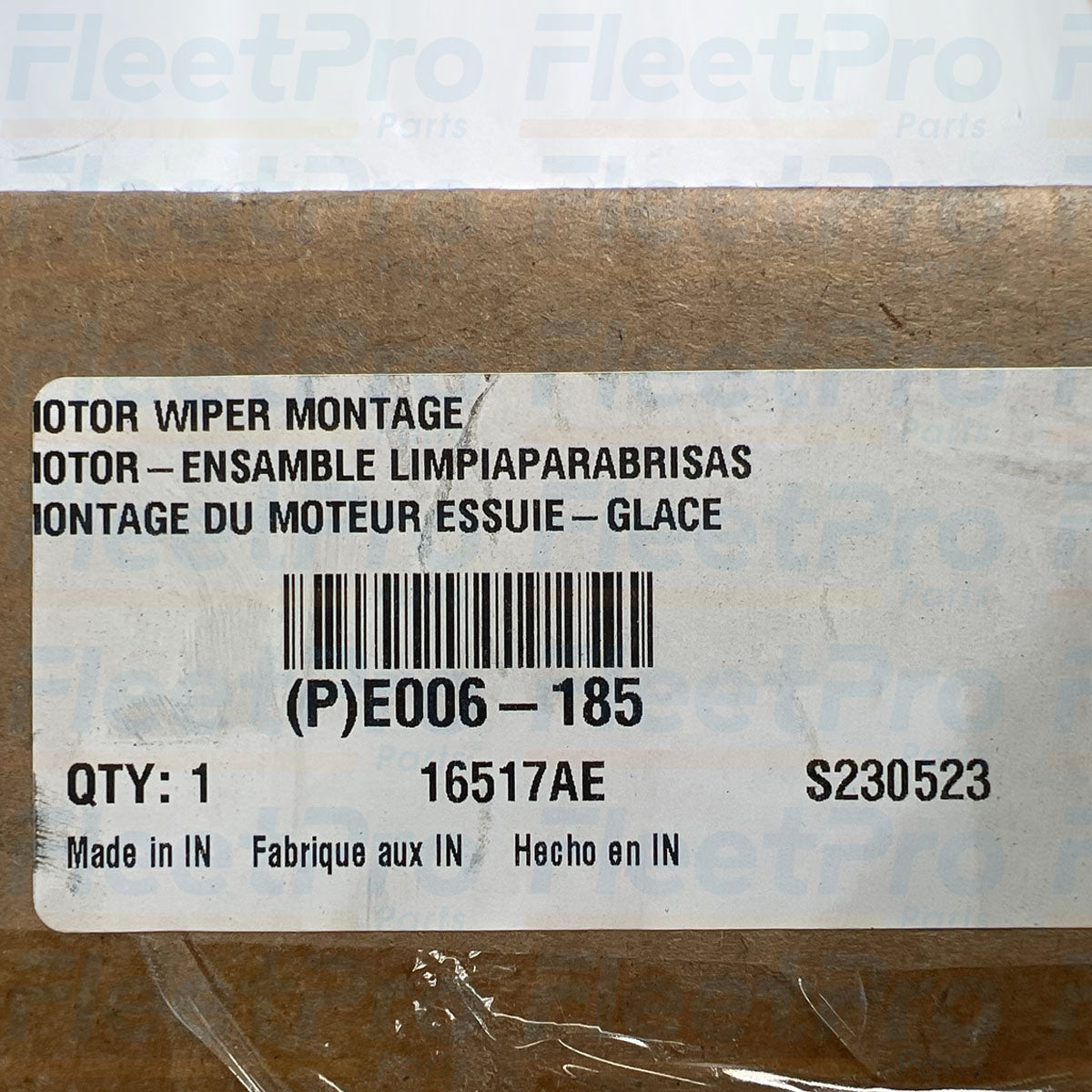 E006-185 Wiper Motor for Peterbilt 379