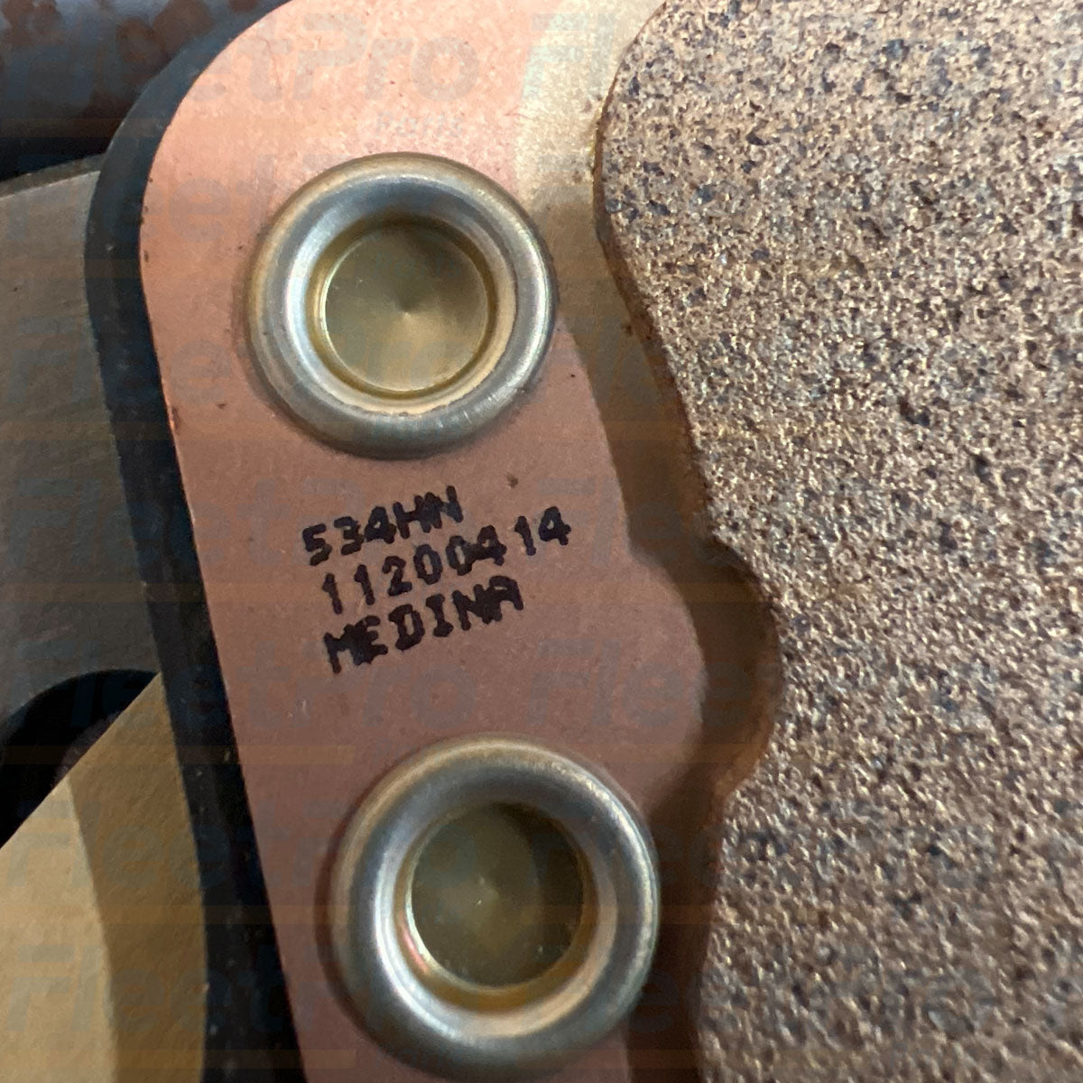 Rear cast-iron housing view of Eaton C1076061 heavy-duty truck clutch assembly