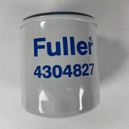 Genuine Eaton Fuller FUL4304827 heavy-duty truck transmission oil filter full front view