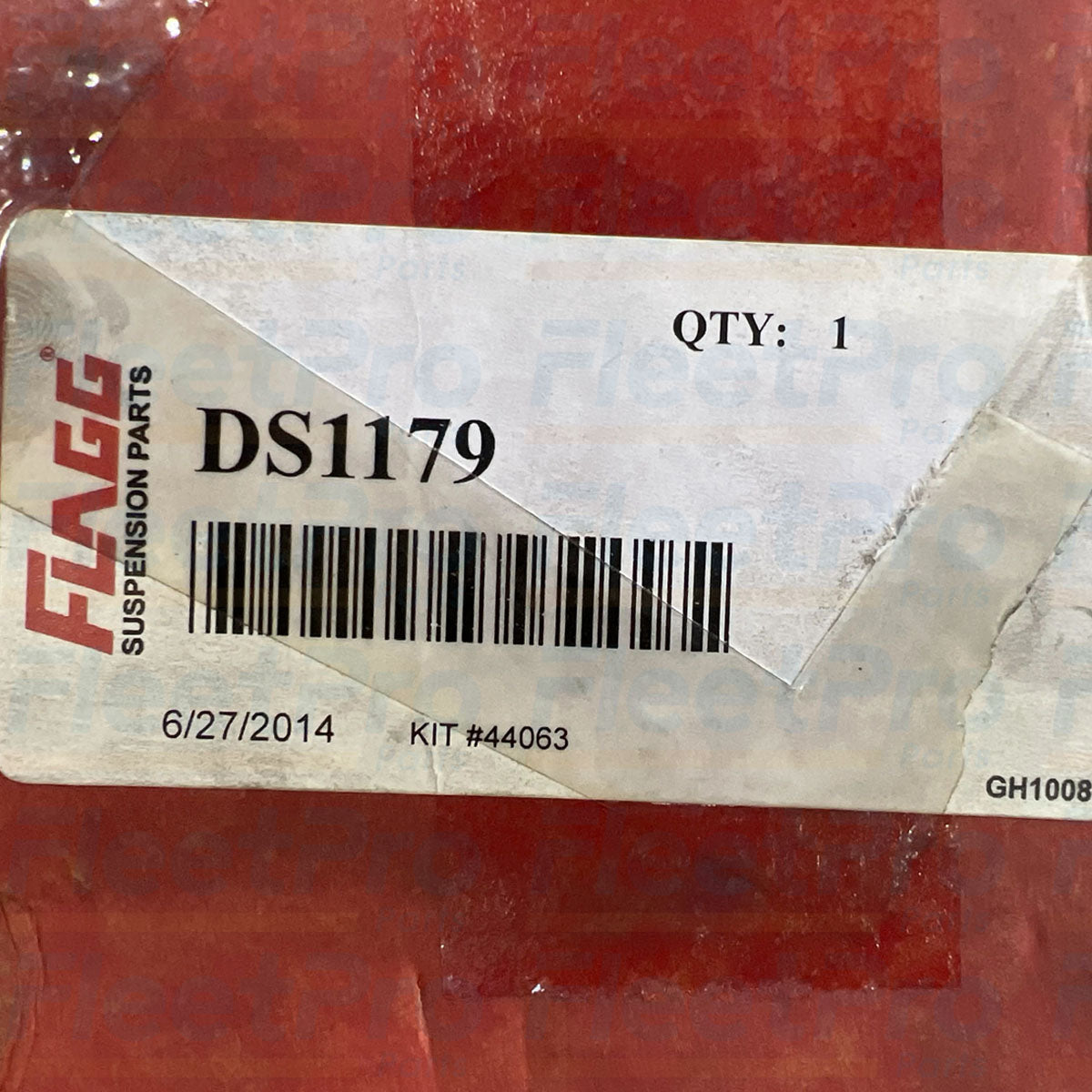 Tapered pin thread detail on Flagg DS1179 steering linkage assembly