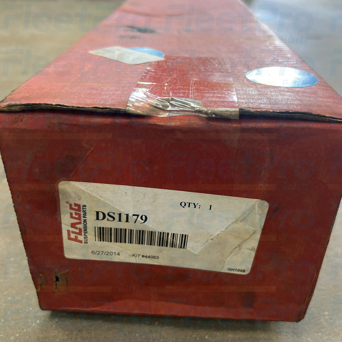 Heavy-duty Peterbilt commercial truck steering drag link Flagg DS1179