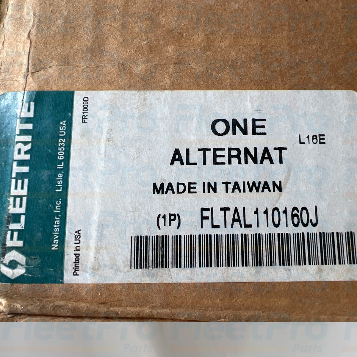 Fleetrite diesel engine alternator FLTAL110160J for reliable electrical output