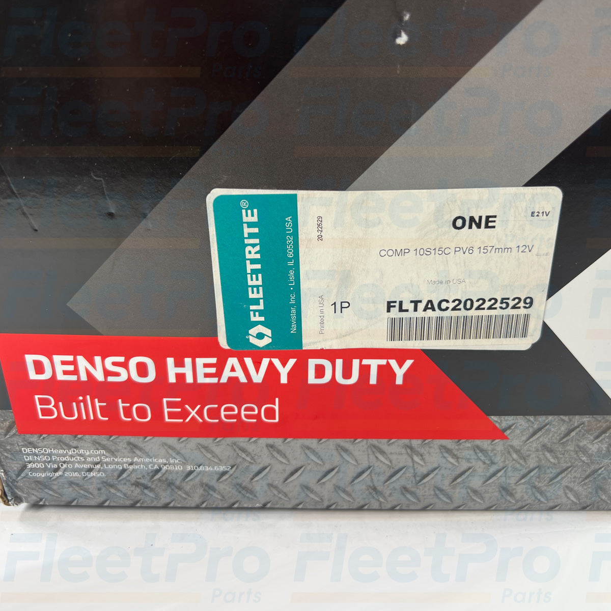 Fleetrite AC compressor packaging