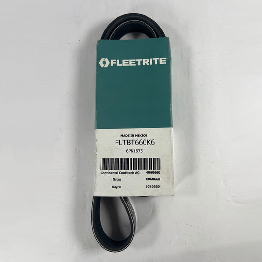 Genuine Fleetrite replacement V-belt FLTBT660K6