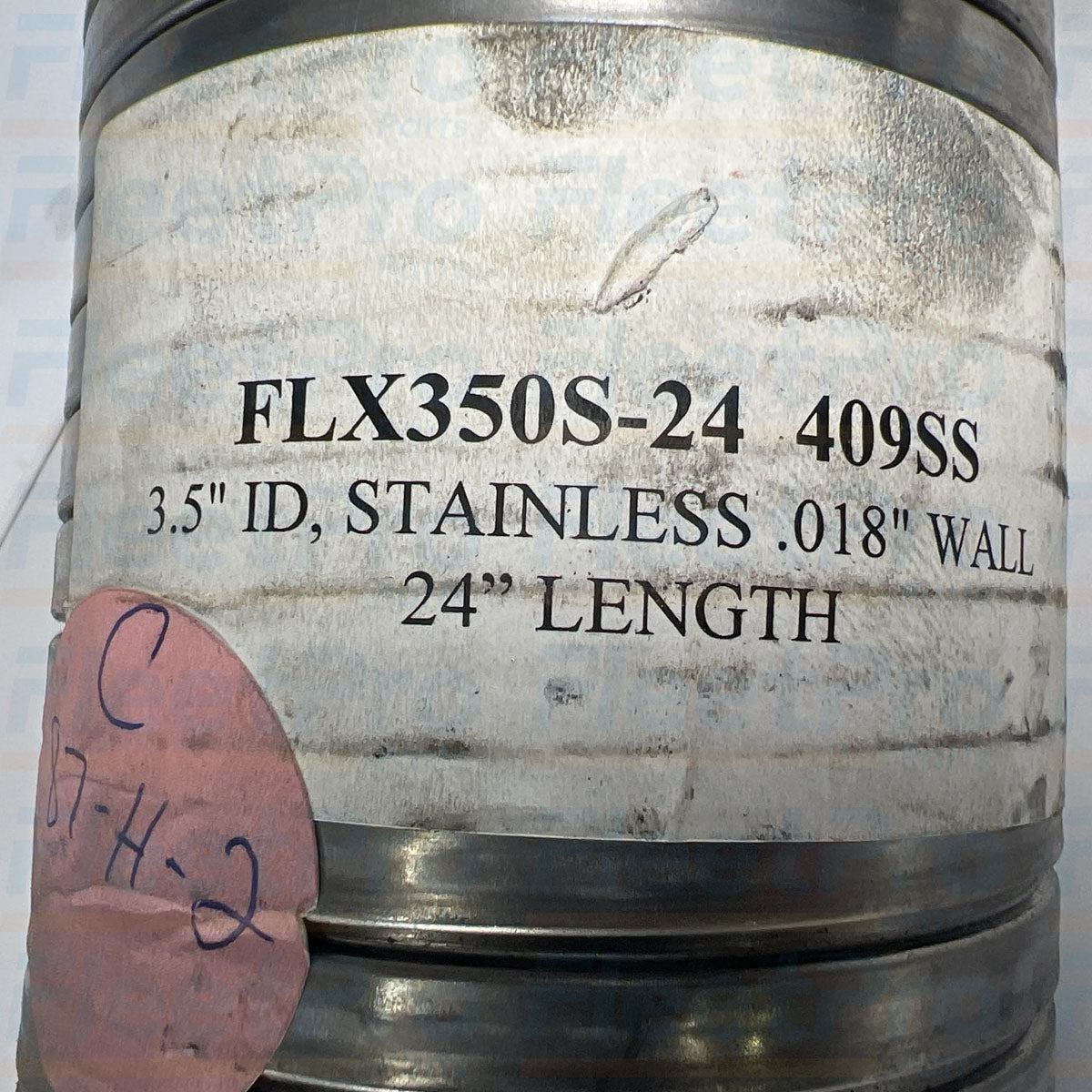 FLX350S-24 3.5 Inch Exhaust Flex Pipe
