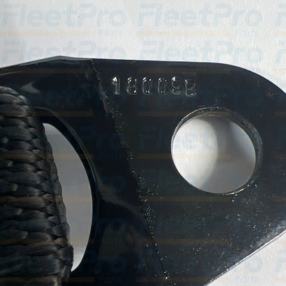 Freightliner Cascadia hood hold-down strap A17-20380-009 side view