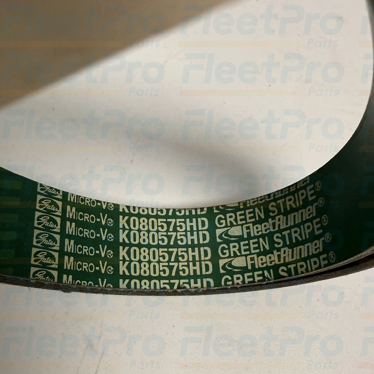Gates K080575HD green stripe FleetRunner belt