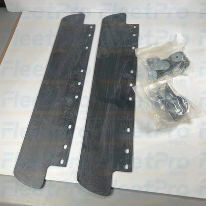 24 x 24 inch black poly quarter fender kit