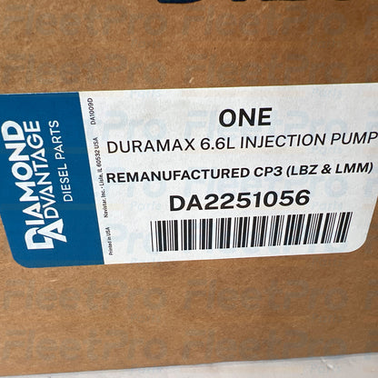 GM Duramax OEM replacement CP3 pump
