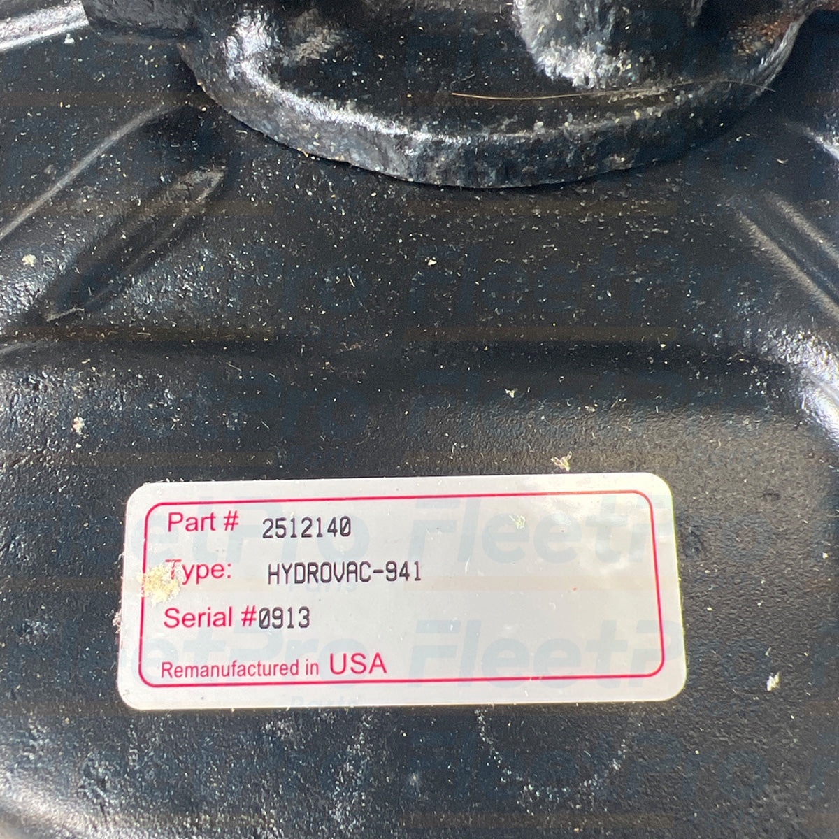 Replacement Haldex vacuum brake booster RV2512140X remanufactured for maintenance repair