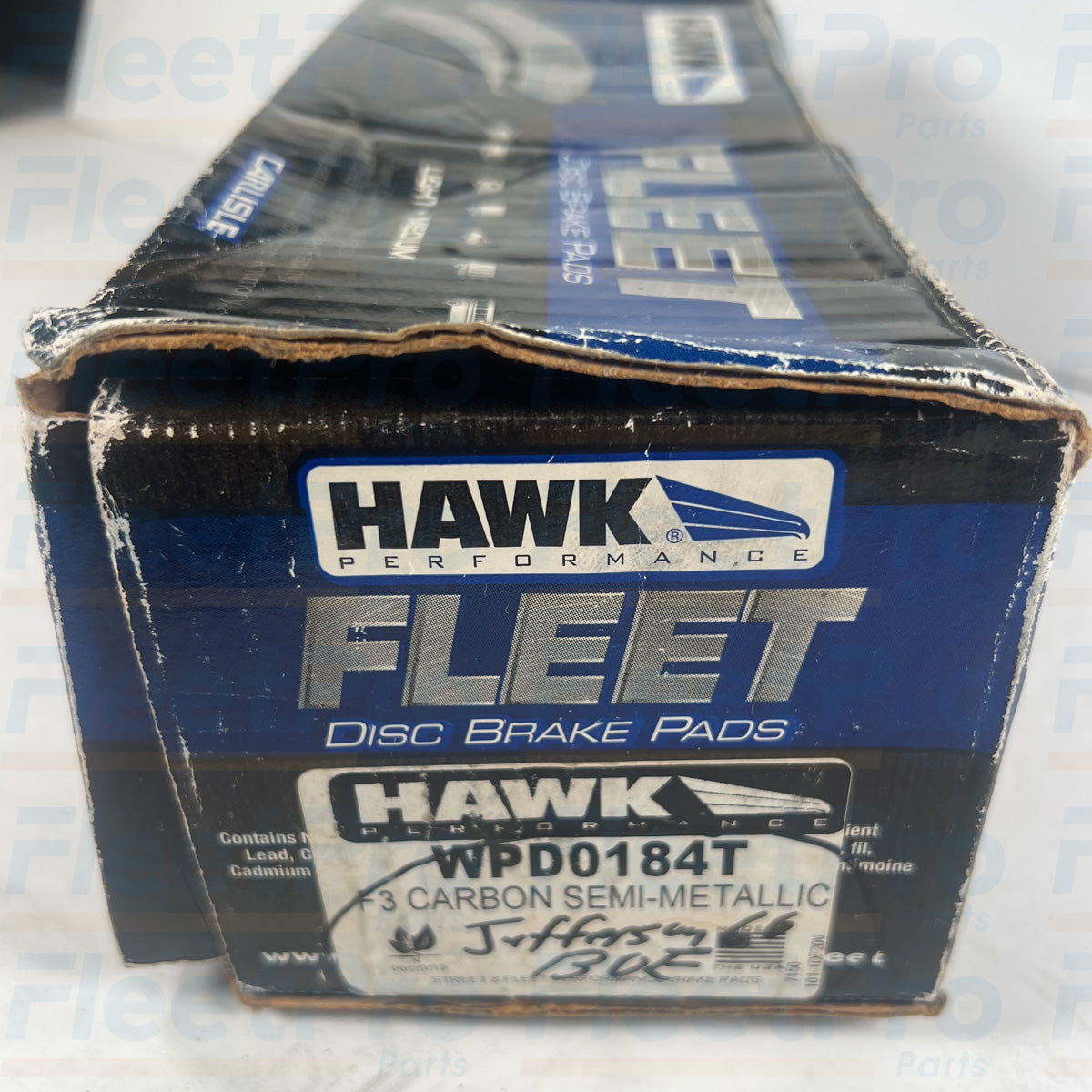 Hawk Performance disc brake pads WPD0184T for improved stopping power