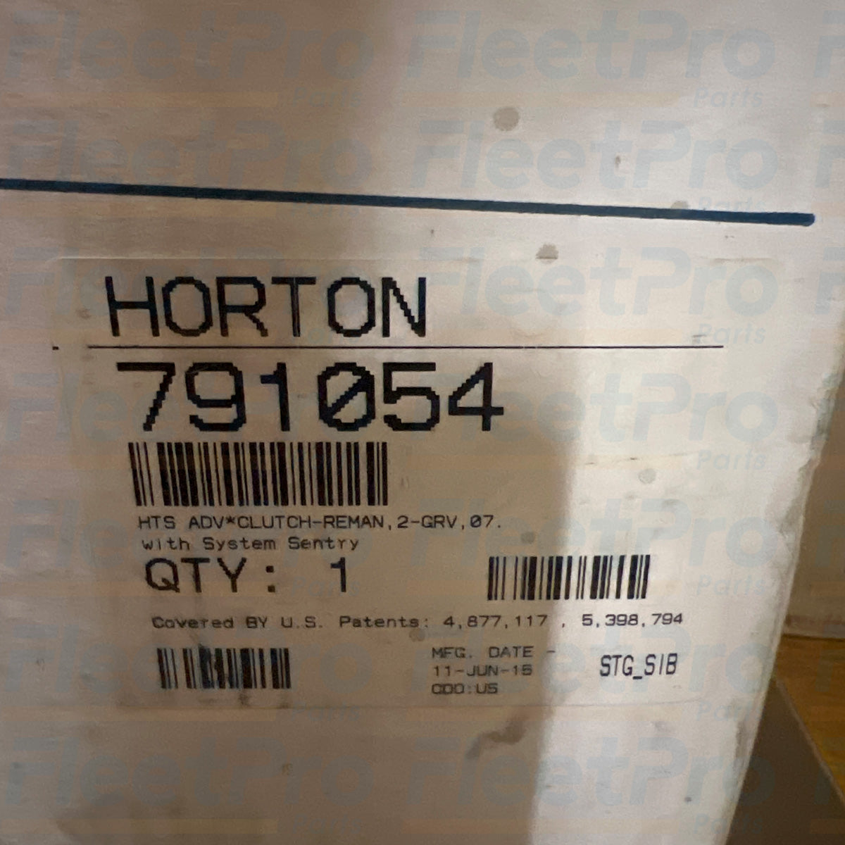 Heavy duty cooling fan clutch assembly