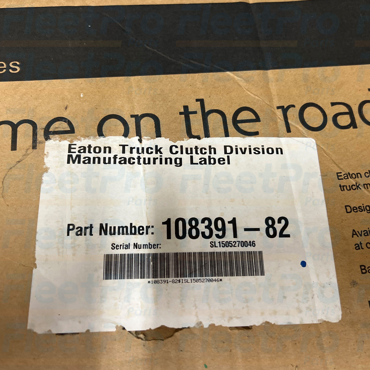 Heavy duty transmission clutch assembly 108391-82
