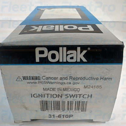 Commercial heavy-duty truck 4-position ignition switch Pollak 31-610P