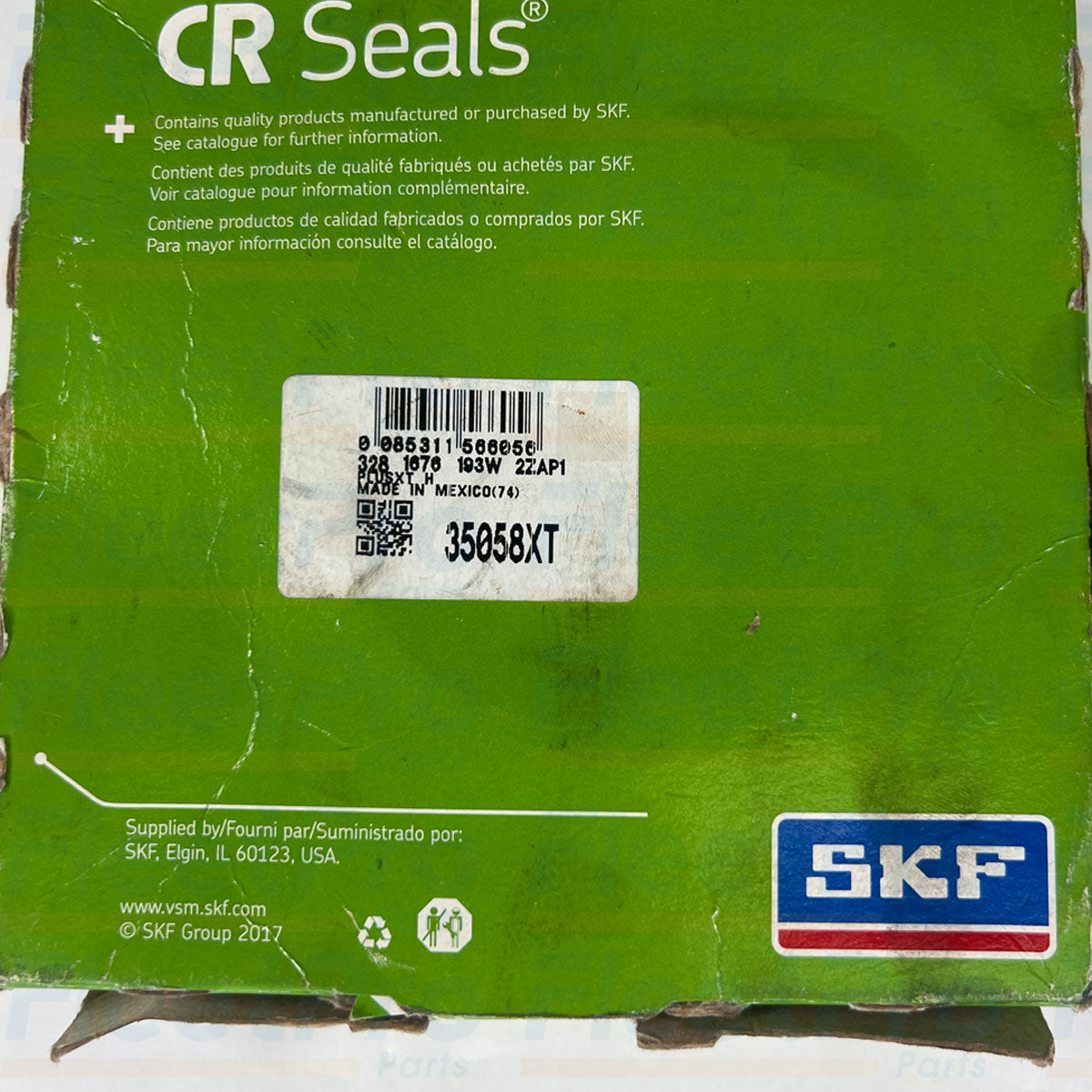 Heavy duty wheel seal 35058XT