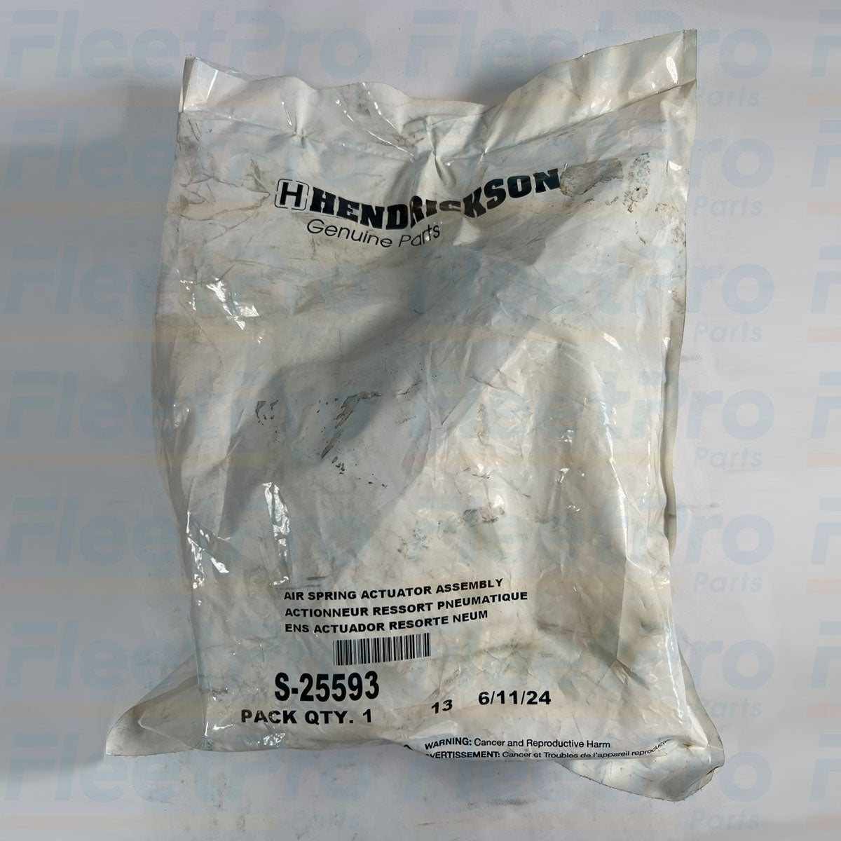 Genuine OEM Hendrickson S-25593 Air Spring Actuator